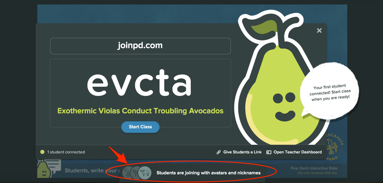 How Students Join a Pear Deck Session